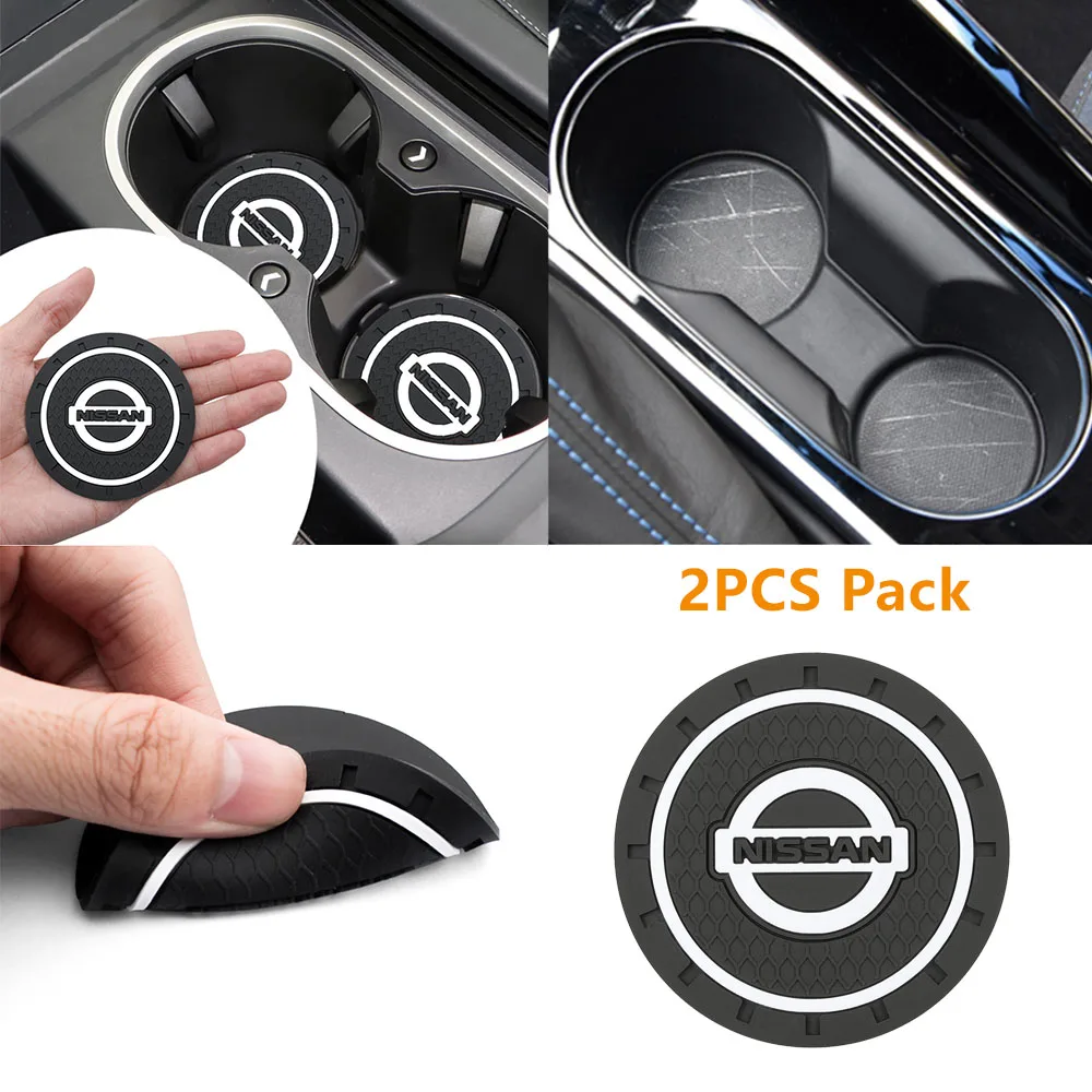 2PCS Car Coasters Water Cup Bottle Holder Anti-slip Pad Silica Gel Mat For Nissan Nismo Tiida Teana Skyline Juke X-Trail Qashqai
2PCS Car Coasters Water Cup Bottle Holder Anti-slip Pad Silica Gel Mat For Nissan Nismo Tiida Teana Skyline Juke X-Trail Qashqai