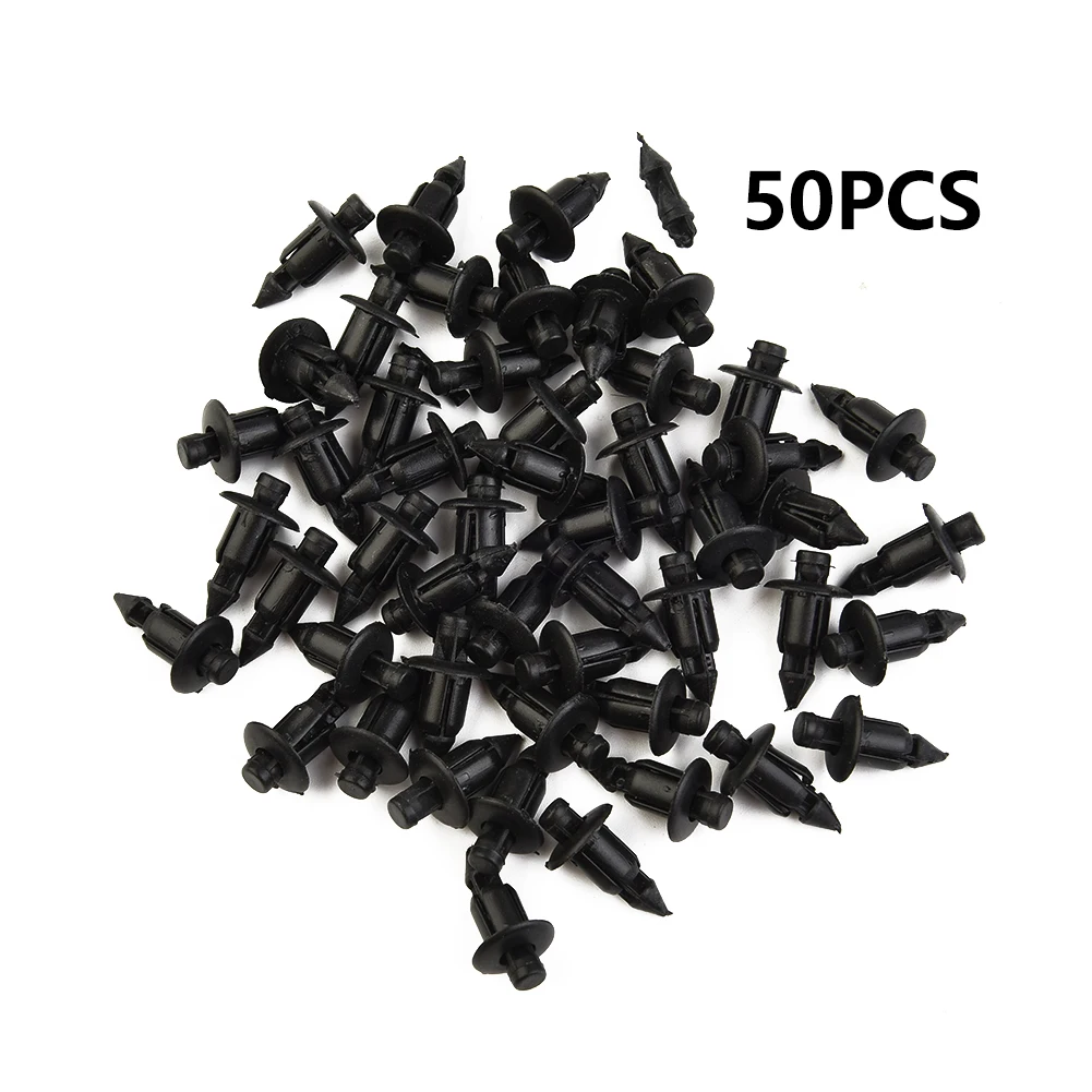 50pcs Rivetti Clips Scatto Plastic Black 6MM Carene Per For Honda For Suzuki For Kawasaki 20 Mm Length
50pcs Rivetti Clips Scatto Plastic Black 6MM Carene Per For Honda For Suzuki For Kawasaki 20 Mm Length