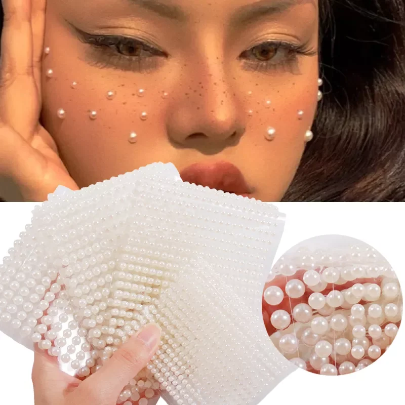 3mm/4mm/5mm/6mm 3D Temporary Tattoo Eyes Face Makeup Pearl Dots Body Nail Art Decorations Festival Gems Beauty Adhesive Jewels
3mm/4mm/5mm/6mm 3D Temporary Tattoo Eyes Face Makeup Pearl Dots Body Nail Art Decorations Festival Gems Beauty Adhesive Jewels