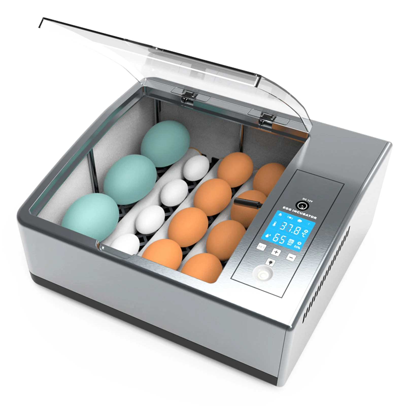 Автоматический инкубатор для яиц домашний Брудер птиц перепелиных цыплят птицы