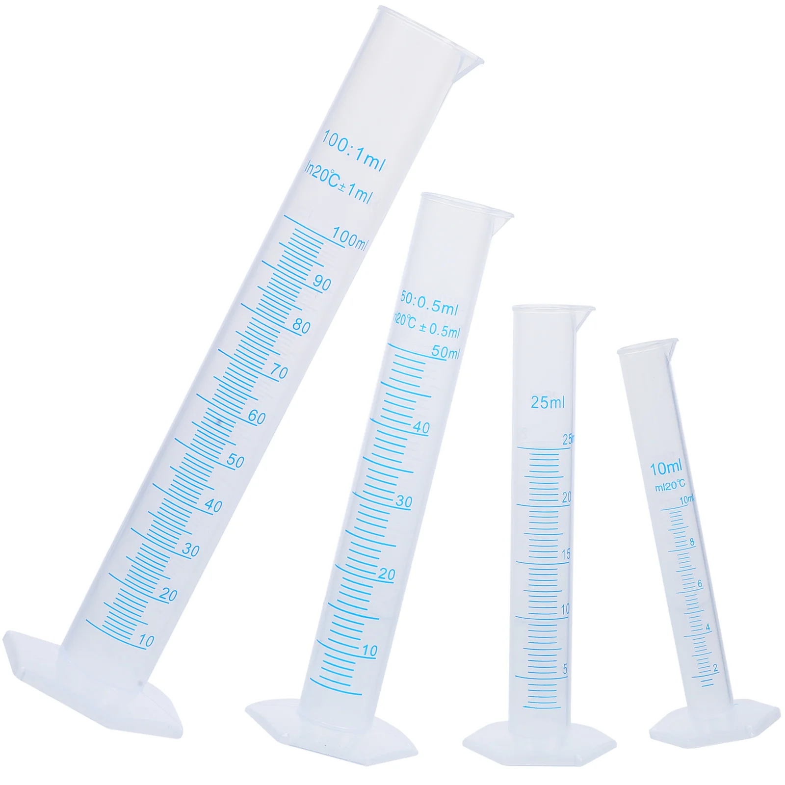 4 Graduated Cylinder Scientific Measuring Cylinder Set Test Tube Flask Beaker For Experiment School Science 10ml 25ml 50ml 100ml
4 Graduated Cylinder Scientific Measuring Cylinder Set Test Tube Flask Beaker For Experiment School Science 10ml 25ml 50ml 100ml