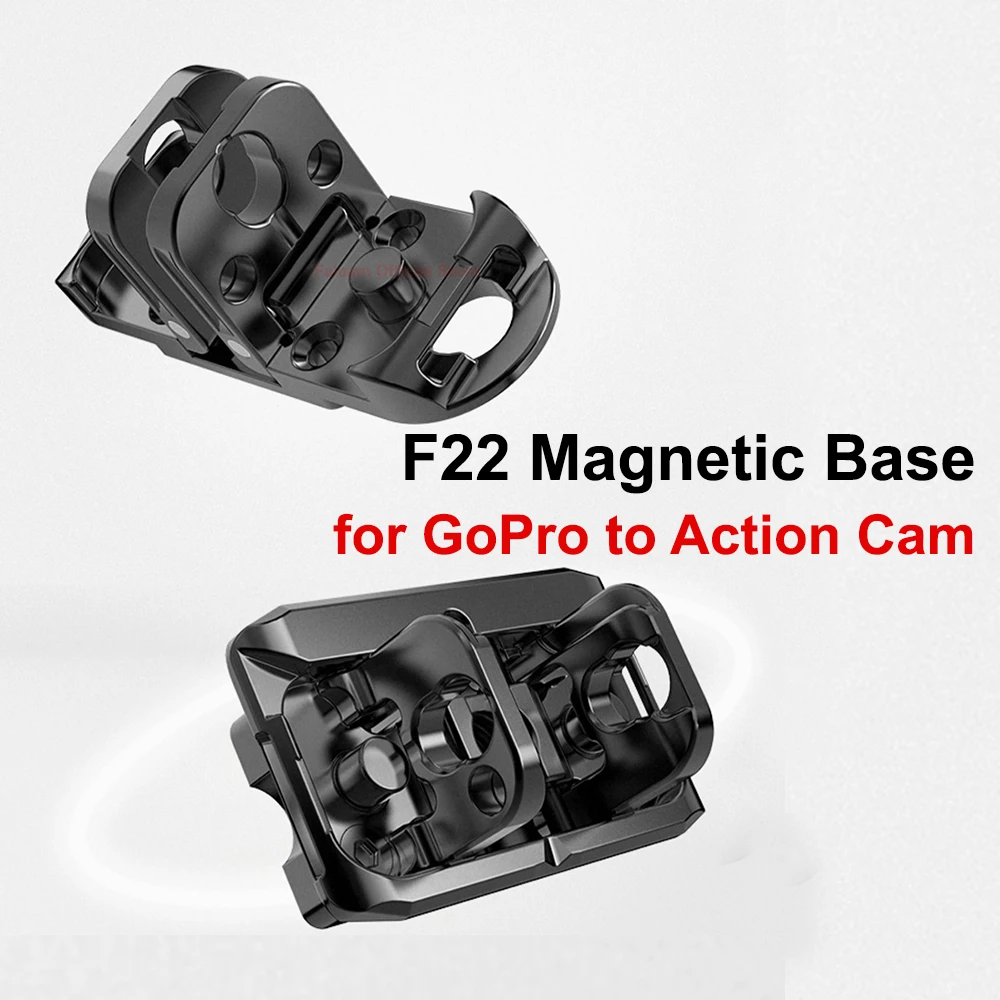FALCAM F22 Quick Release Magnetic Suction Base Plate for GoPro Action Camera to DJI Osmo Action 3 Camera Photography Accessory
FALCAM F22 Quick Release Magnetic Suction Base Plate for GoPro Action Camera to DJI Osmo Action 3 Camera Photography Accessory
