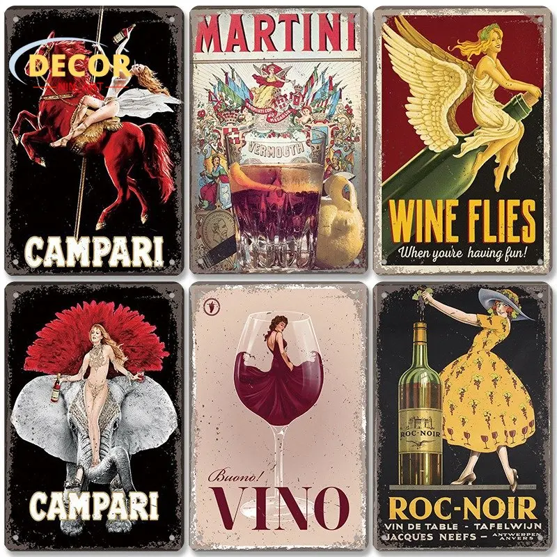 Red Wine Poster Metal Plate Vintage Women Martini Vino Iron Tin Signs Wall Decor Club Dining Living Room Bar Home Decoration
Red Wine Poster Metal Plate Vintage Women Martini Vino Iron Tin Signs Wall Decor Club Dining Living Room Bar Home Decoration