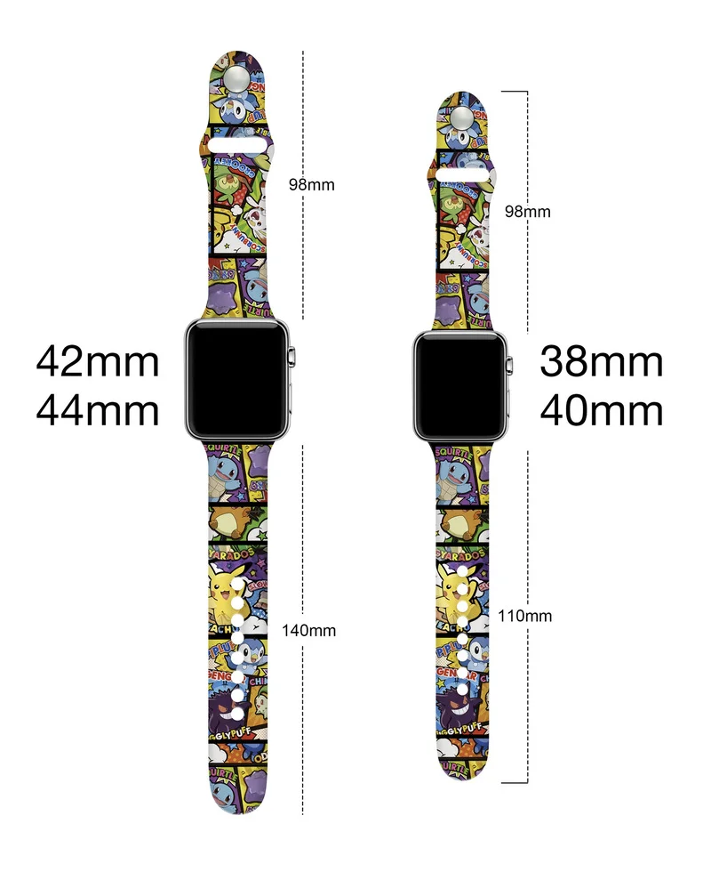 Ремешок силиконовый для IWatch 2 3 4 5 6 SE 44 42 40 38 мм | Женская одежда