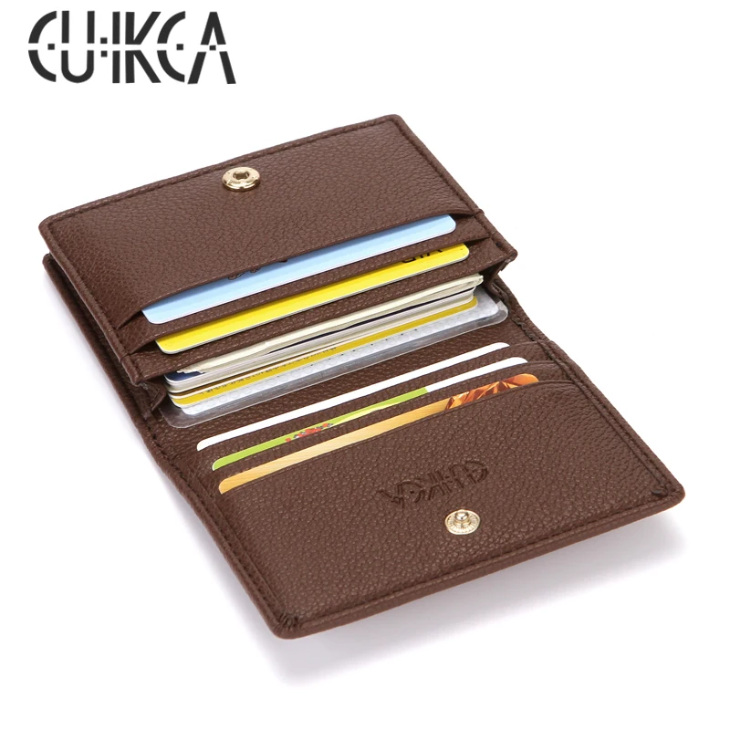 CUIKCA New PU Leather Vintage Purses Coins Wallet Women Men Wallet Slim Wallet ID Credit Business Card Holders
CUIKCA New PU Leather Vintage Purses Coins Wallet Women Men Wallet Slim Wallet ID Credit Business Card Holders