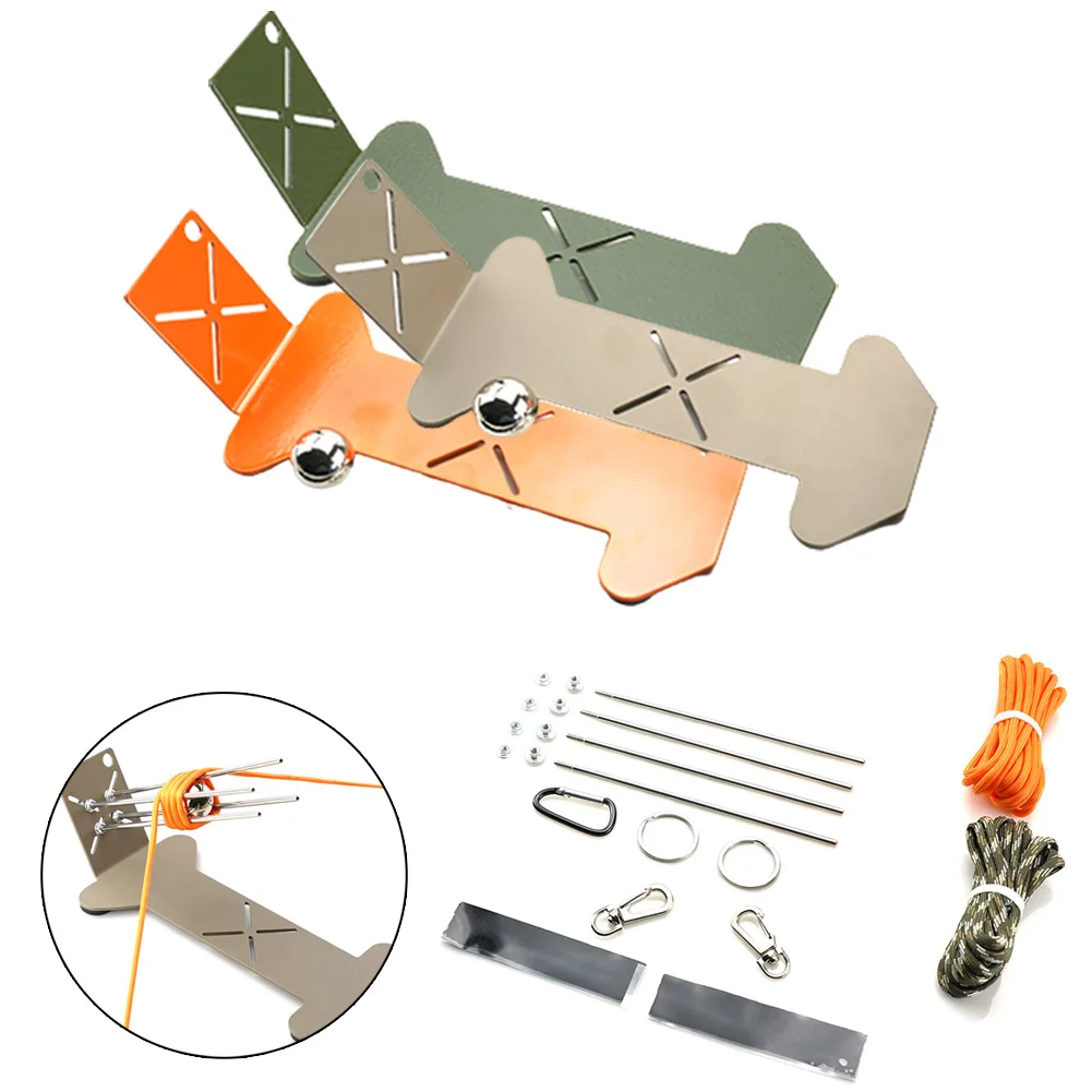 Beginner Paracords Jig Bracelet Maker DIY Paracords Tools Adjustable Metal Weaving DIY Craft Maker 4" To 13" New
Beginner Paracords Jig Bracelet Maker DIY Paracords Tools Adjustable Metal Weaving DIY Craft Maker 4" To 13" New