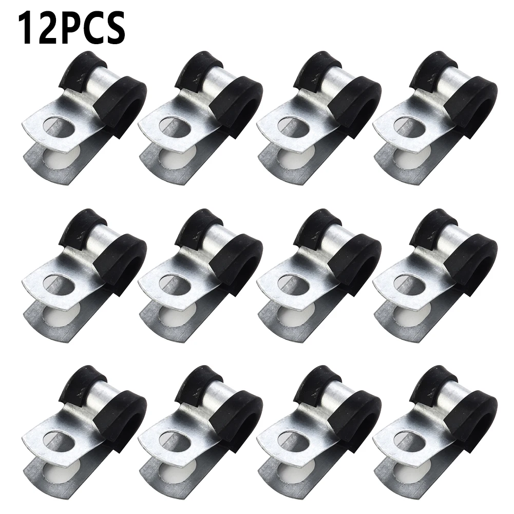12pcs Brake Pipe Clips For 3/16" Pipes Rubber Lined P Clips Replacement Brake Pipe Clips
12pcs Brake Pipe Clips For 3/16" Pipes Rubber Lined P Clips Replacement Brake Pipe Clips