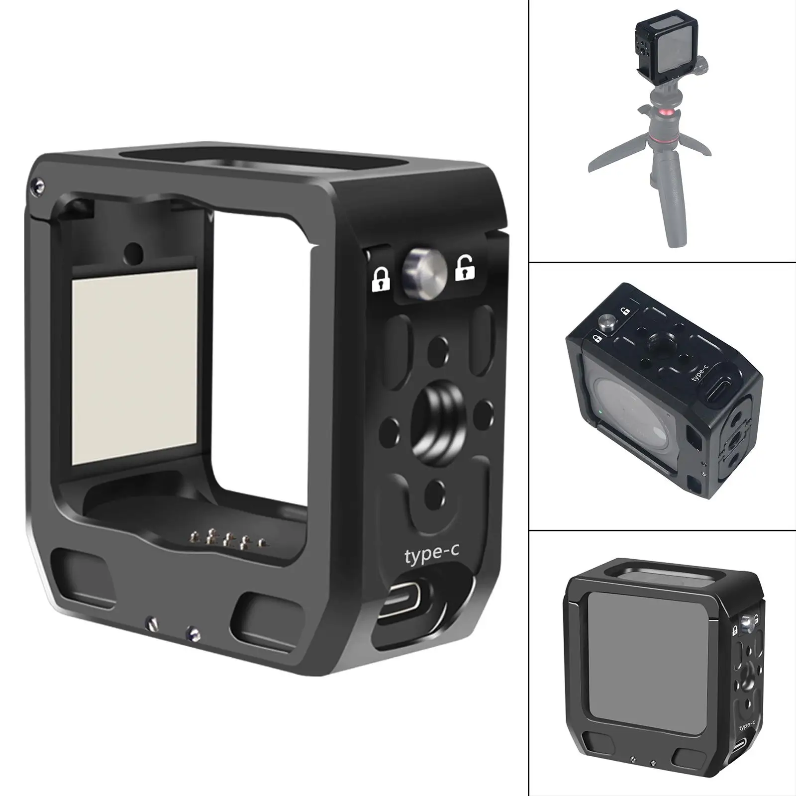 Metal Extended Rabbit Frame Cage Aluminum Alloy Protective Case For DJI Action 2 Accessory
Metal Extended Rabbit Frame Cage Aluminum Alloy Protective Case For DJI Action 2 Accessory