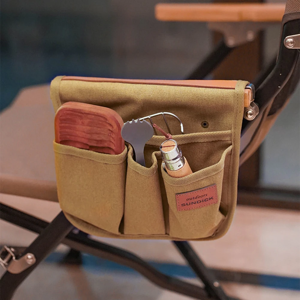 Outdoor Camping Chair Armrest Storage Bag Folding Chair Organizer Canvas Side Pocket Large Capacity Bag For Camping Fishing
Outdoor Camping Chair Armrest Storage Bag Folding Chair Organizer Canvas Side Pocket Large Capacity Bag For Camping Fishing