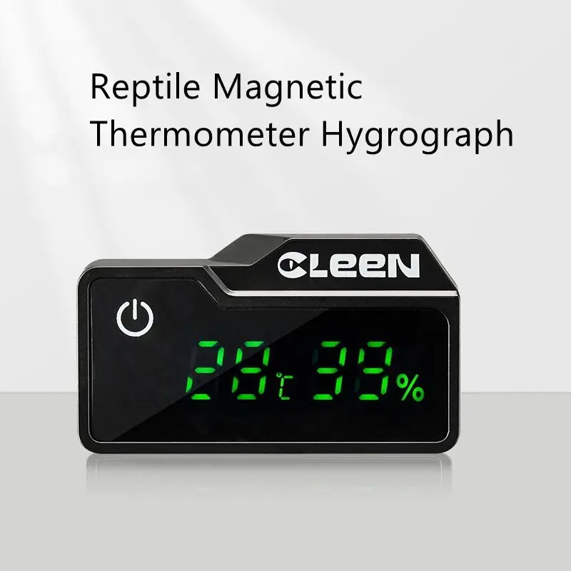Reptile Magnetic Thermometer Hygrograph Tortoise Snake Accurate Feeding Double-Sided Magnet Pet Supplies 
Reptile Magnetic Thermometer Hygrograph Tortoise Snake Accurate Feeding Double-Sided Magnet Pet Supplies