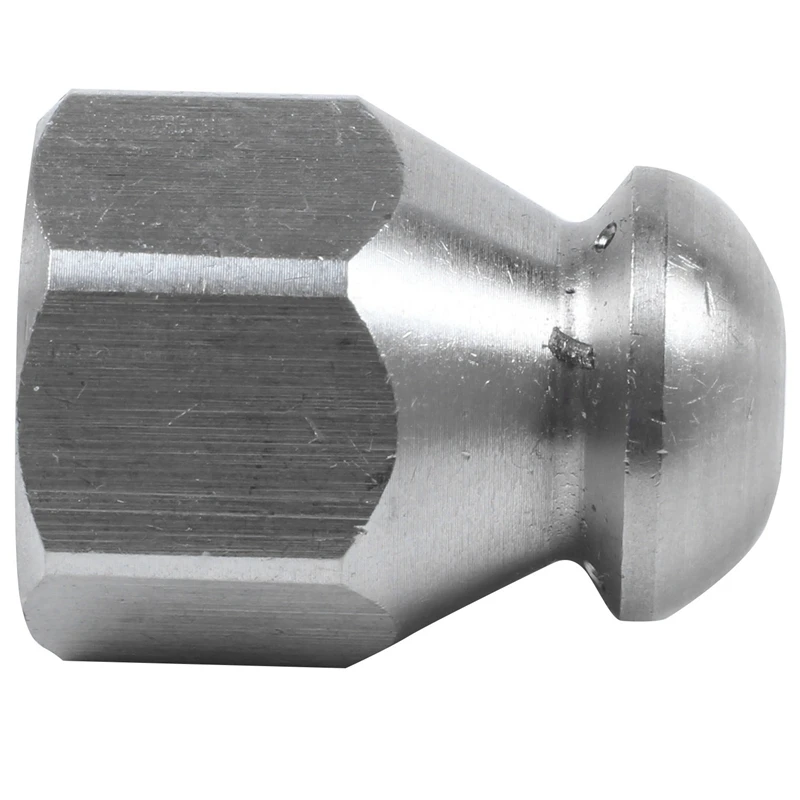 4X Pipe Jetter Pressure Washer Drain Sewer Cleaning Pipe Jetter Rotary Nozzle 5 Jet (1/4 Inch )
4X Pipe Jetter Pressure Washer Drain Sewer Cleaning Pipe Jetter Rotary Nozzle 5 Jet (1/4 Inch )