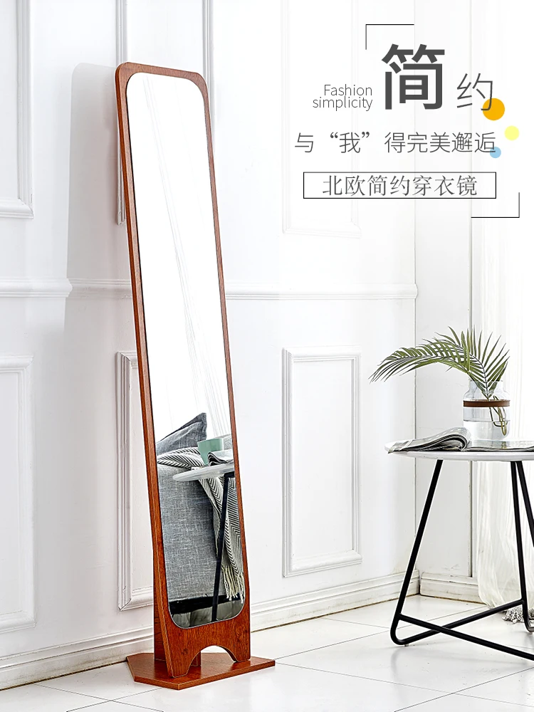 Dressing Mirror Full-Length Mirror Floor Mirror Household Minimalist Bedroom Full-Length Mirror Nordic Girl Ins Style Living
Dressing Mirror Full-Length Mirror Floor Mirror Household Minimalist Bedroom Full-Length Mirror Nordic Girl Ins Style Living