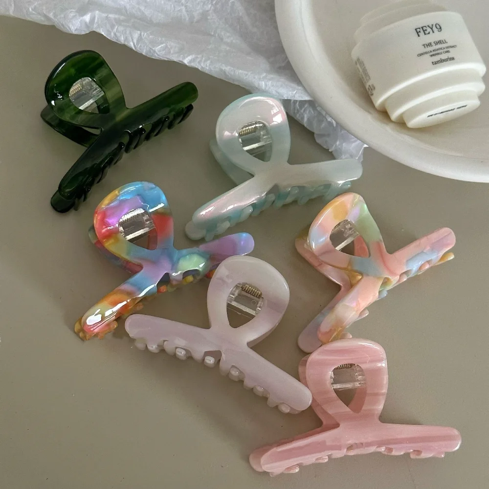 Korean French Fantasy Colorful Acetic Acid Hairpin Women's Girls Candy Color Hairpin Shark Clip Headwear Hair Accessories
Korean French Fantasy Colorful Acetic Acid Hairpin Women's Girls Candy Color Hairpin Shark Clip Headwear Hair Accessories