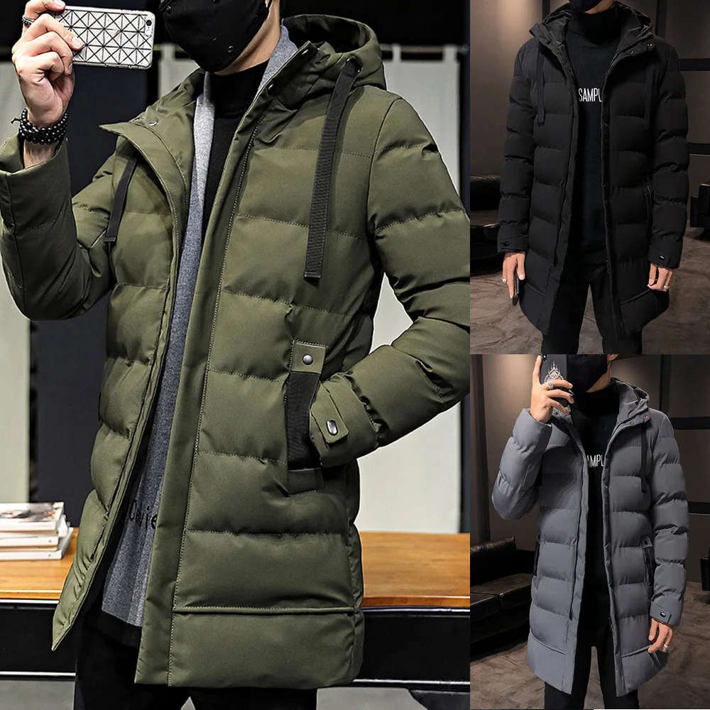 Мужские Длинные пуховики, зимние пальто, Chaquetas с капюшоном, повседневные зимние парки высокого качества, мужские зеленые теплые парки, пальто, размеры
Мужские Длинные пуховики, зимние пальто, Chaquetas с капюшоном, повседневные зимние парки высокого качества, мужские зеленые теплые парки, пальто, размеры