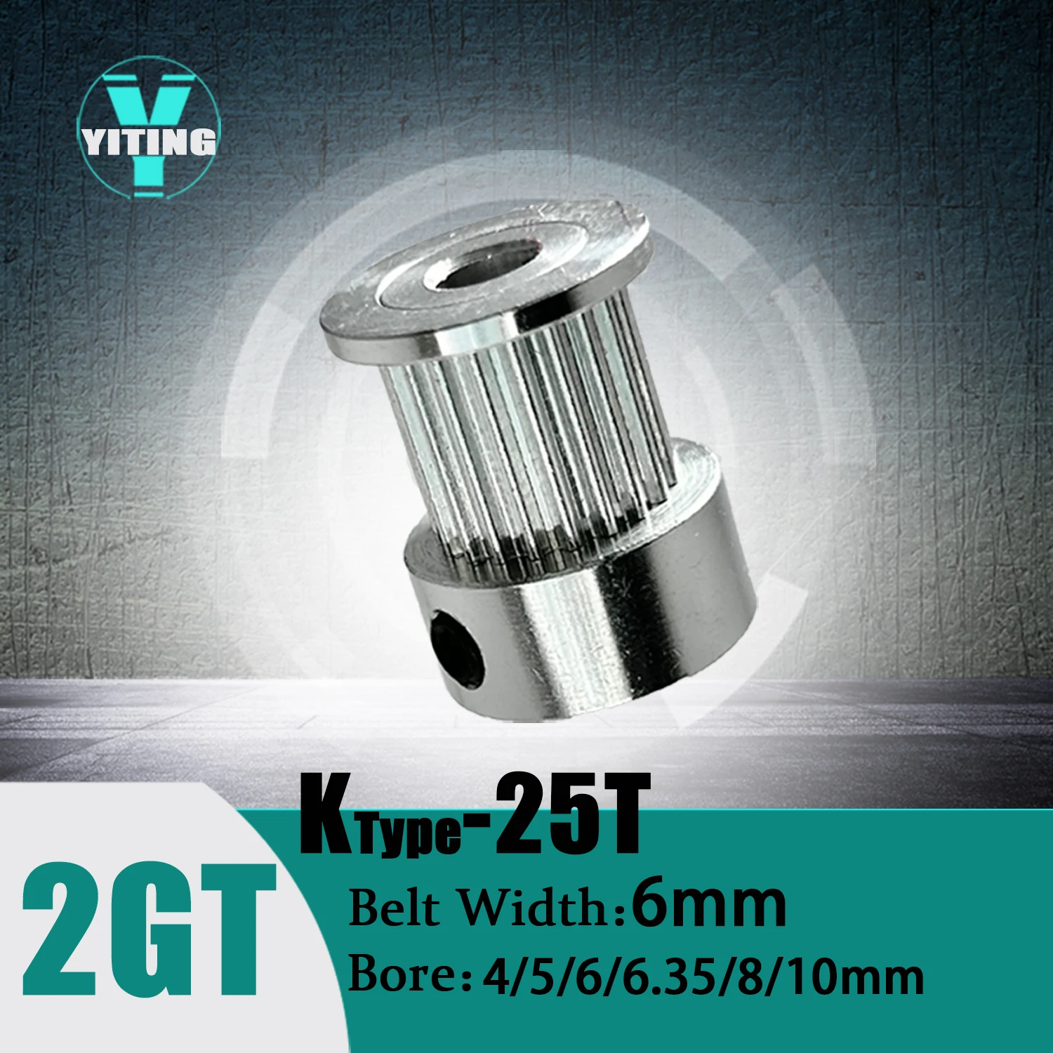 2GT 25 Teeth 2GT Timing Belt Width 6mm 2GT Timing Pulley Bore 4/5/6/6.35/8/10mm For 3D Printer CNC Parts
2GT 25 Teeth 2GT Timing Belt Width 6mm 2GT Timing Pulley Bore 4/5/6/6.35/8/10mm For 3D Printer CNC Parts