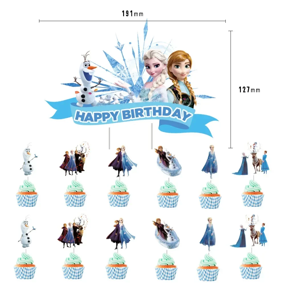 Disney Ice and Snow Legend Princess Girl Theme Birthday Christmas Halloween Wedding Cake Flag Insertion, Card Insertion Balloon
Disney Ice and Snow Legend Princess Girl Theme Birthday Christmas Halloween Wedding Cake Flag Insertion, Card Insertion Balloon