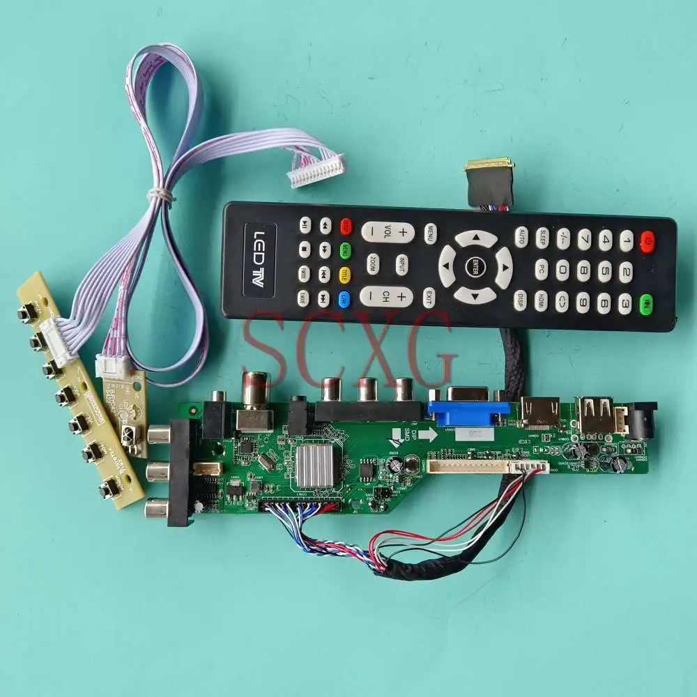 Для смартфонов, совместимых с HDMI, VGA AV USB 13,3 "1366 768 40 Pin LVDS DVB, цифровая сигнальная матрица, комплект платы управления ЖК-драйверами
Для смартфонов, совместимых с HDMI, VGA AV USB 13,3 "1366 768 40 Pin LVDS DVB, цифровая сигнальная матрица, комплект платы управления ЖК-драйверами