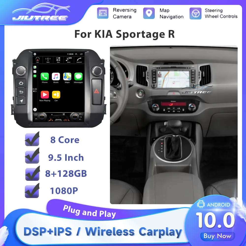 Tesla Style Vertical Screen Android 10.0 For KIA SPORTAGE R Car Radio Automotivo Multimedia Player Navigation WIFI 4G Version
Tesla Style Vertical Screen Android 10.0 For KIA SPORTAGE R Car Radio Automotivo Multimedia Player Navigation WIFI 4G Version