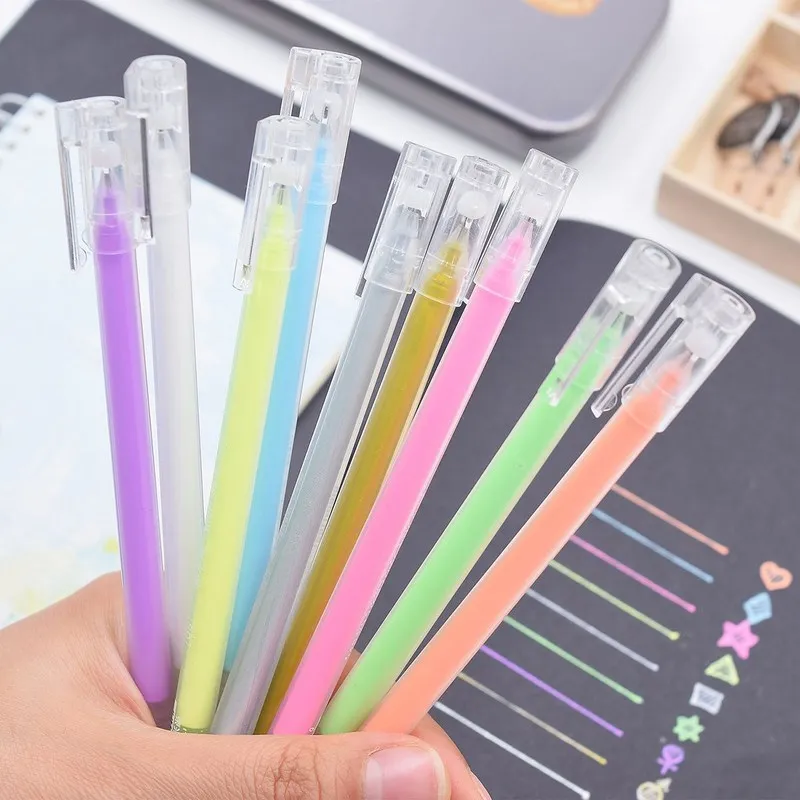 5pcs Gel pen DIY color pen DIY student children graffiti brush creative large-capacity hand account Gel pen
5pcs Gel pen DIY color pen DIY student children graffiti brush creative large-capacity hand account Gel pen