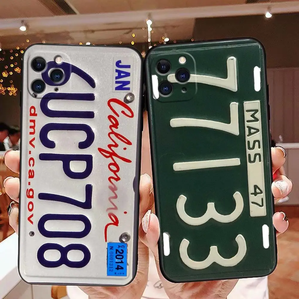 Coque Funda Phone Case for Apple iPhone 14 11 12 13 Pro 7 8 SE X XR XS Max Mini Plus Case Capa Funny License Plate Number Car
Coque Funda Phone Case for Apple iPhone 14 11 12 13 Pro 7 8 SE X XR XS Max Mini Plus Case Capa Funny License Plate Number Car