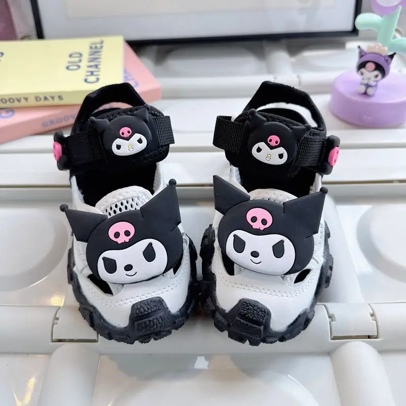 New Kawaii Sanrio Black Sports Sandals Kuromi Accessories Cute Beauty Cartoon Anime Summer Casual Comfortable Toys for Girl Gift
New Kawaii Sanrio Black Sports Sandals Kuromi Accessories Cute Beauty Cartoon Anime Summer Casual Comfortable Toys for Girl Gift