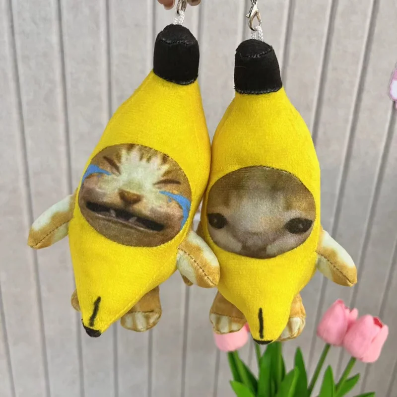 2023 New Banana Cat Plush Pendant Cute Crying Banana Cat Funny Keychain Car Bag Pendant Keyring Accessories Gifts To Classmate
2023 New Banana Cat Plush Pendant Cute Crying Banana Cat Funny Keychain Car Bag Pendant Keyring Accessories Gifts To Classmate
