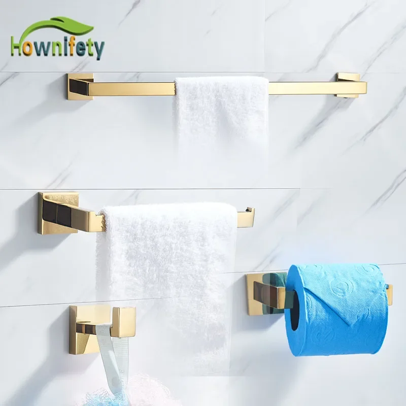 NEW Golden Bathroom Hardware Sets or Toilet Paper Holder or Towel rack or robe hook Bath Hardware Accessories Wall Mount
NEW Golden Bathroom Hardware Sets or Toilet Paper Holder or Towel rack or robe hook Bath Hardware Accessories Wall Mount