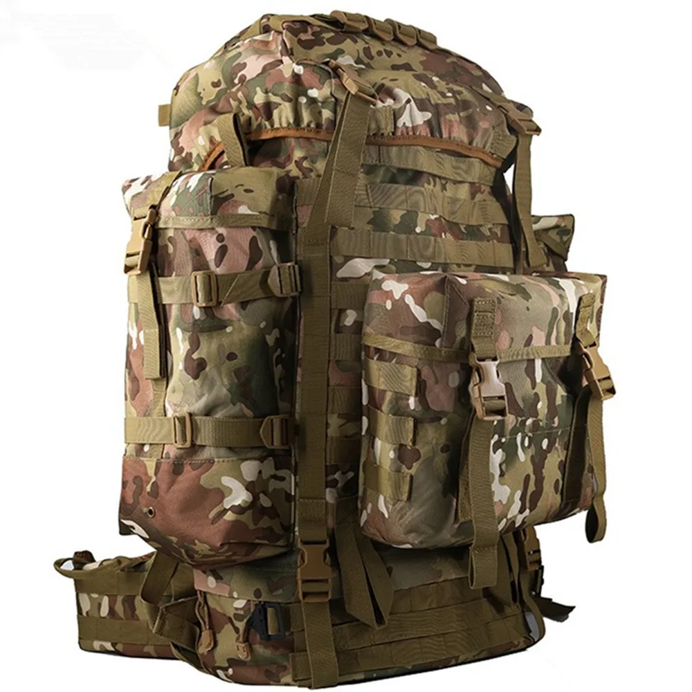 80L Heavy Camouflage Backpack Tactical Travel Luggage Bags Outdoor Camping Mountaineering Knapsack Inner Laptop Bracket Suitcase
80L Heavy Camouflage Backpack Tactical Travel Luggage Bags Outdoor Camping Mountaineering Knapsack Inner Laptop Bracket Suitcase
