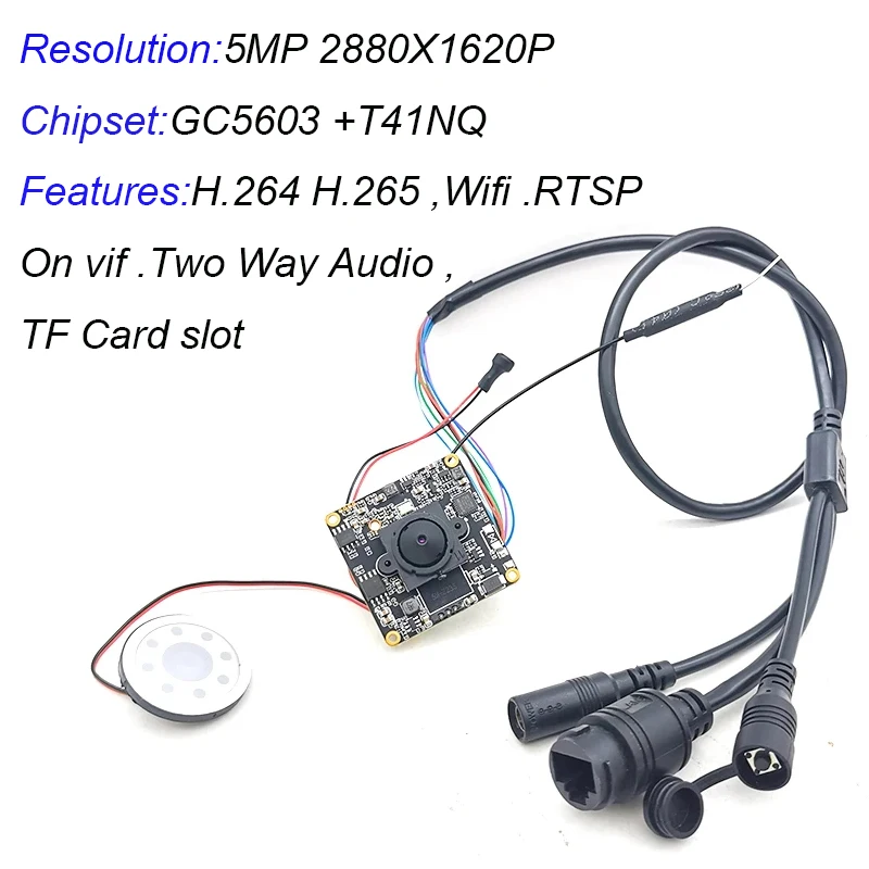 IP-камера Camhi мини 5Мп WiFi
IP-камера Camhi мини 5Мп WiFi