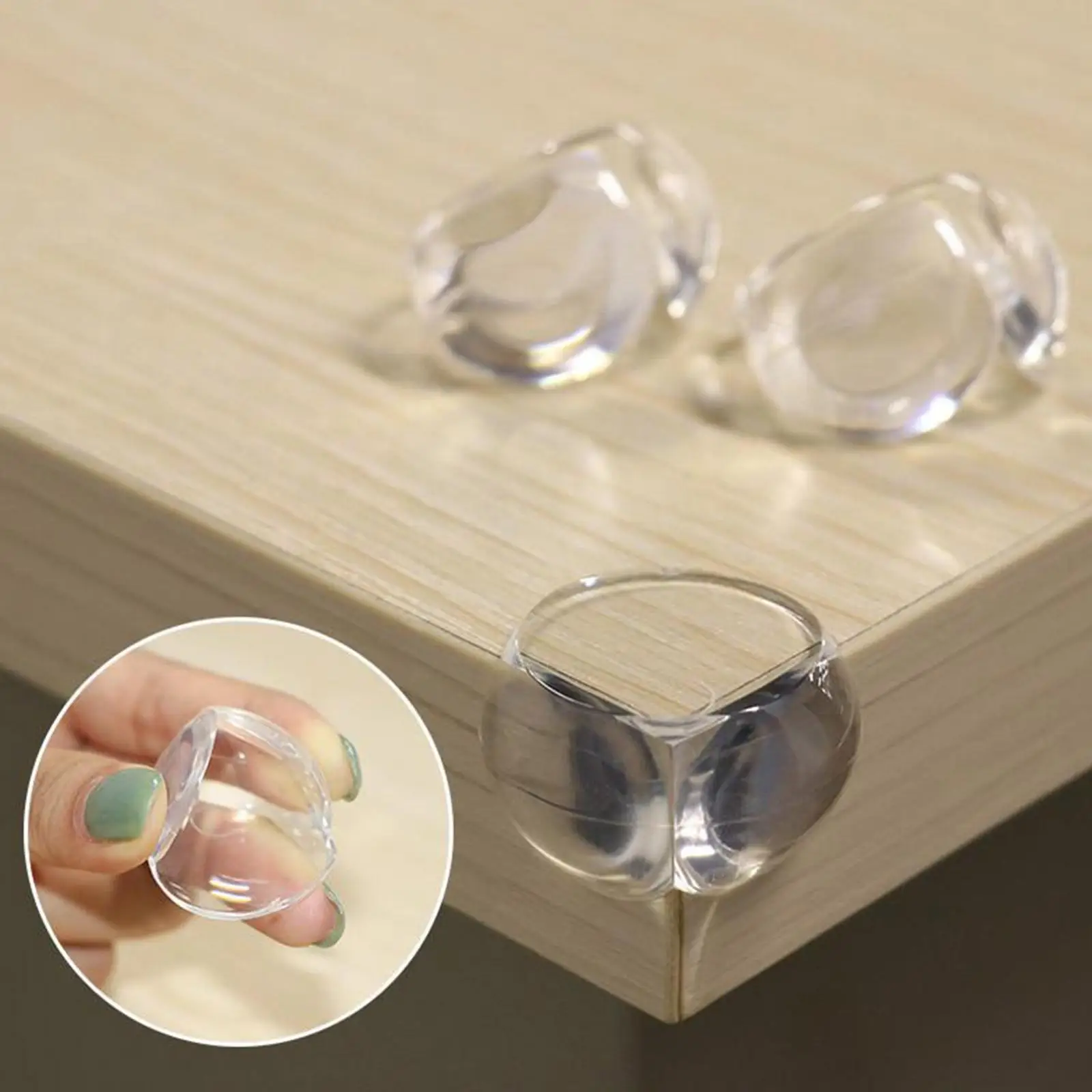 4pscs Rubber Ball Transparent L Shape Baby Safety Silicone Corner Corner Kids Desk Soft Clear Protector Edge Table Guards Z6j5
4pscs Rubber Ball Transparent L Shape Baby Safety Silicone Corner Corner Kids Desk Soft Clear Protector Edge Table Guards Z6j5