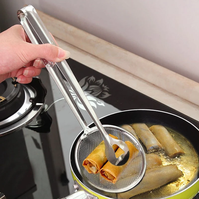 Oil Frying Clamp Filter Stainless Steel Spoon Vegetables Snack Fried Food Strainer for Household Kitchen Ornaments Filter Spoon
Oil Frying Clamp Filter Stainless Steel Spoon Vegetables Snack Fried Food Strainer for Household Kitchen Ornaments Filter Spoon