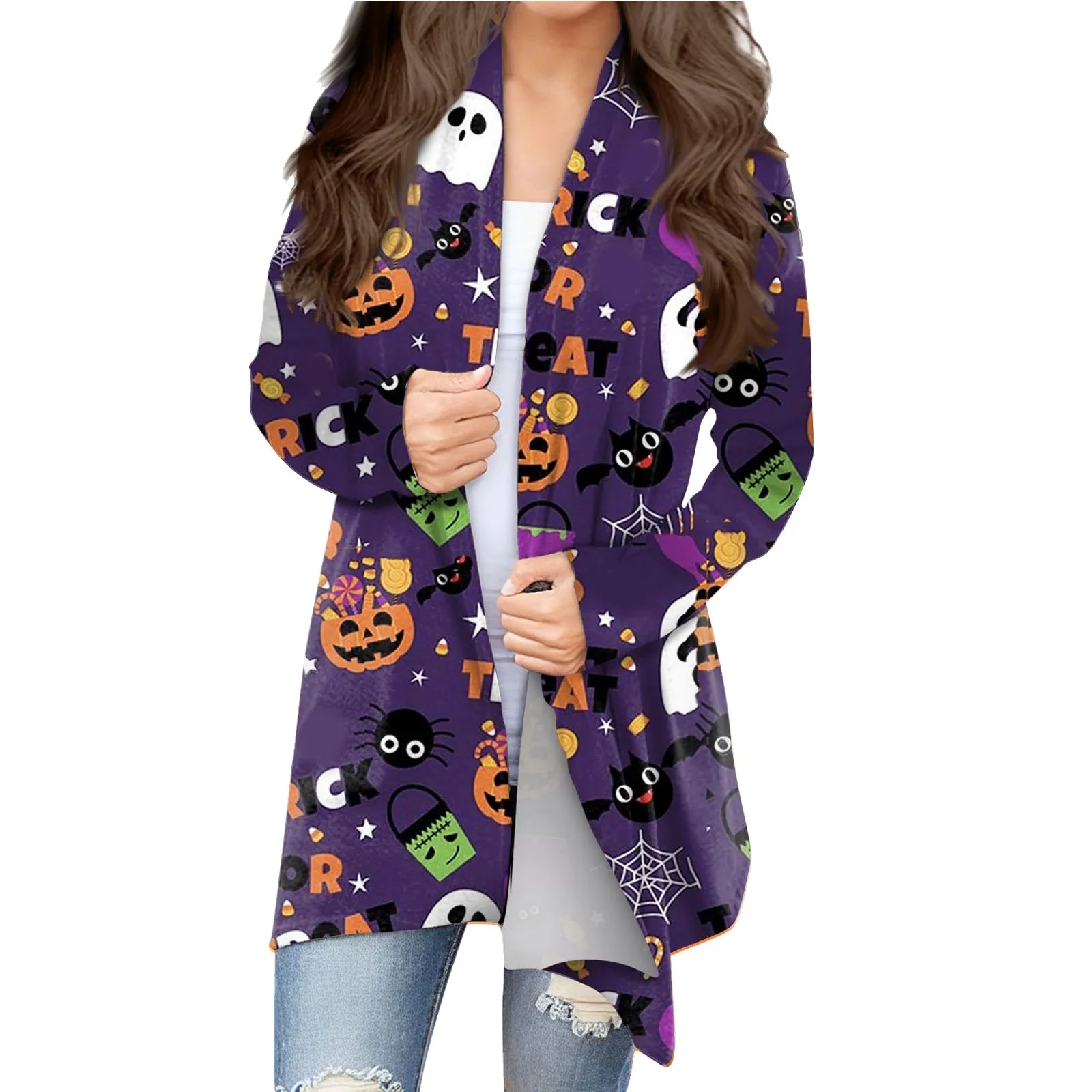 Tops Women Fashionable Halloween Cute Pattern Printed Stylish And Fashion Design Vacation Outfit For Woman Uummatiup Tallurut
Tops Women Fashionable Halloween Cute Pattern Printed Stylish And Fashion Design Vacation Outfit For Woman Uummatiup Tallurut