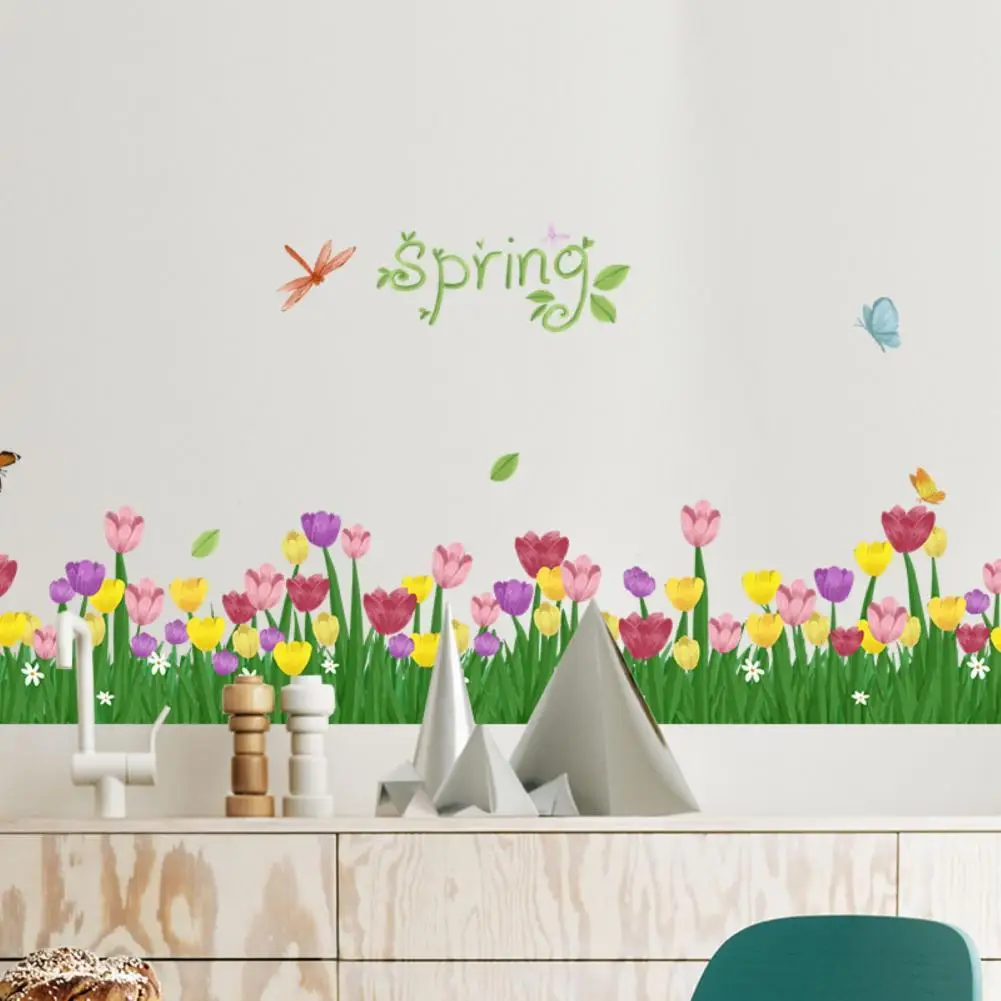Wall Sticker Waterproof Decorative Removable Warm Sweet Spring Tulip Room Background Wall Sticker for Living Room
Wall Sticker Waterproof Decorative Removable Warm Sweet Spring Tulip Room Background Wall Sticker for Living Room