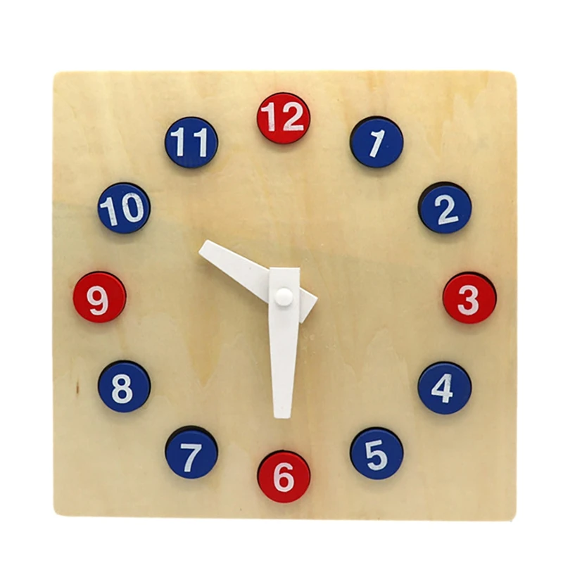 Early Education Activity Clock Toy Wooden Puzzle Learning Clock Time Activity Kindergarten Teaching Aids Toys
Early Education Activity Clock Toy Wooden Puzzle Learning Clock Time Activity Kindergarten Teaching Aids Toys