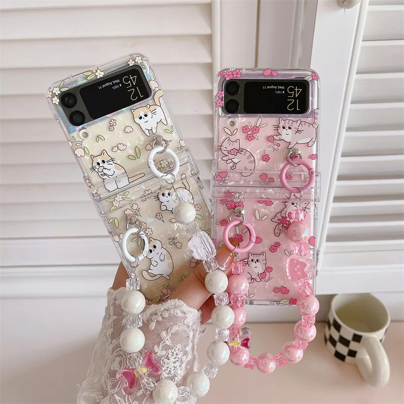 Cartoon Cat Shell Texture Card Phone Case for Samsung Galaxy Z Flip 3 Z Flip 4 Hard PC Back Cover for ZFlip3 ZFlip4 Case Shell
Cartoon Cat Shell Texture Card Phone Case for Samsung Galaxy Z Flip 3 Z Flip 4 Hard PC Back Cover for ZFlip3 ZFlip4 Case Shell