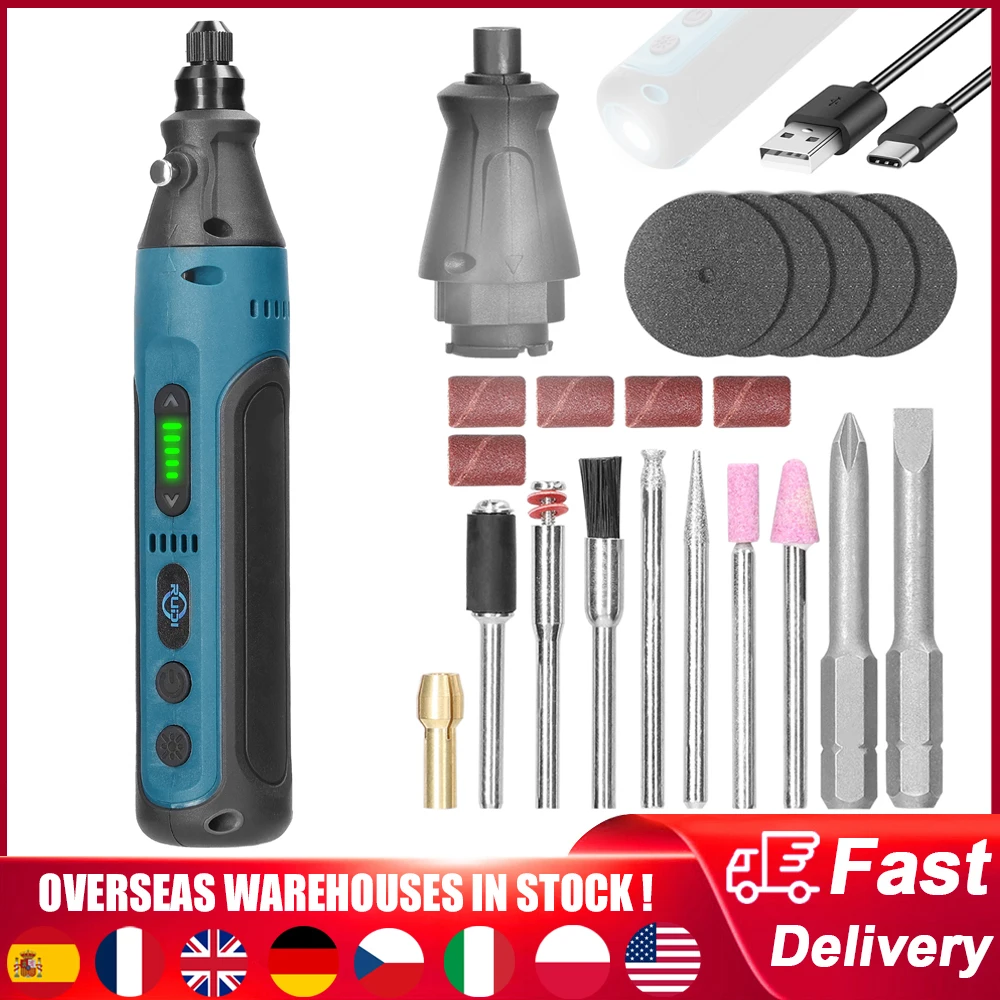 2 In 1 Electric Grinding Pen Screwdriver Cordless Type-C Rechargeable Electric Mini Power Tool for Repairing Electronic Device
2 In 1 Electric Grinding Pen Screwdriver Cordless Type-C Rechargeable Electric Mini Power Tool for Repairing Electronic Device