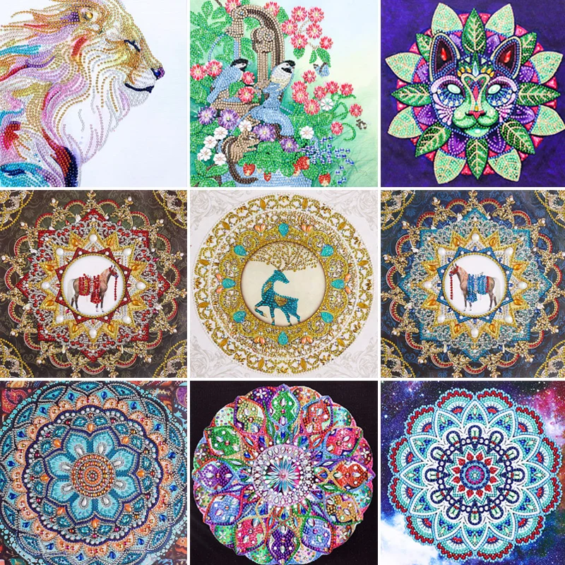 5D DIY Special Diamond Painting Kits Mandala Horse Cat Diamond Mosaic Art Picture Rhinestone Embroidery Home Decoration Crafts
5D DIY Special Diamond Painting Kits Mandala Horse Cat Diamond Mosaic Art Picture Rhinestone Embroidery Home Decoration Crafts