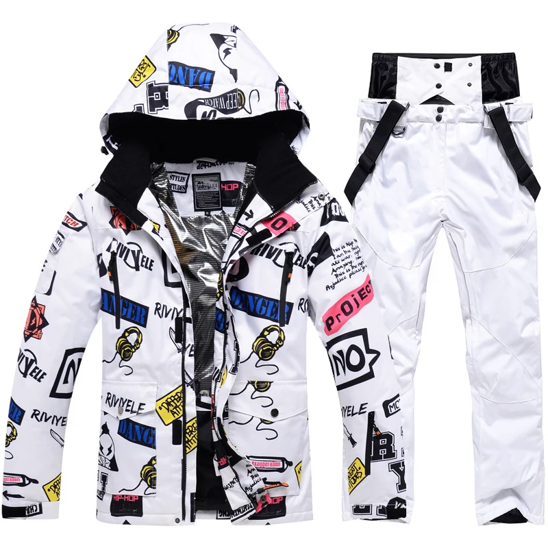 Ski Jackets Pants Men Women Winter Thick Warm -30 degree Ski Suit Hot Ski Equipment Snowboard Jacket Waterproof Snow Costumes
Ski Jackets Pants Men Women Winter Thick Warm -30 degree Ski Suit Hot Ski Equipment Snowboard Jacket Waterproof Snow Costumes