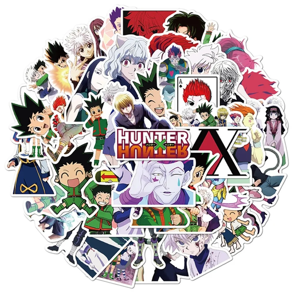 10/30/50pcs/Pack Hunter X Hunter Anime Stickers Laptop Bicycle Guitar Skateboard Sticker Kid DIY Graffiti Waterproof stikers Toy
10/30/50pcs/Pack Hunter X Hunter Anime Stickers Laptop Bicycle Guitar Skateboard Sticker Kid DIY Graffiti Waterproof stikers Toy