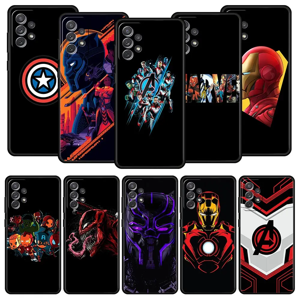 Cartoon The Avengers Phone Case for Samsung Galaxy A51 A71 A21S A12 A11 A31 A52 A41 A32 A01 A23 A33 A53 A73 A03S A13 5G Cover
Cartoon The Avengers Phone Case for Samsung Galaxy A51 A71 A21S A12 A11 A31 A52 A41 A32 A01 A23 A33 A53 A73 A03S A13 5G Cover
