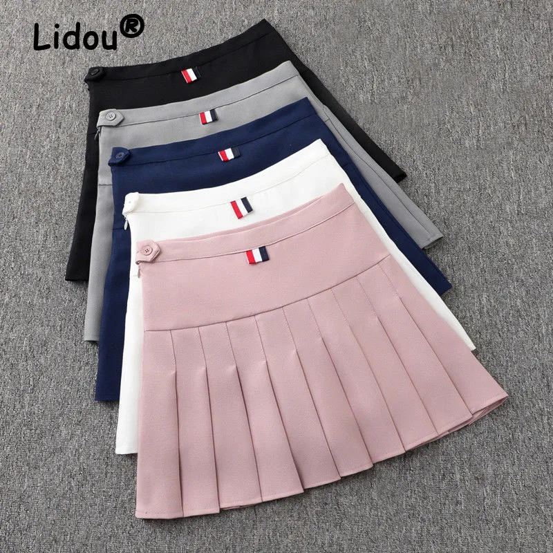 Preppy Style Summer Girl A-line Mini Pleated Skirt Aesthetic Fashion Women Slim High Waist Kawaii Casual Short Skirts Bottoms
Preppy Style Summer Girl A-line Mini Pleated Skirt Aesthetic Fashion Women Slim High Waist Kawaii Casual Short Skirts Bottoms