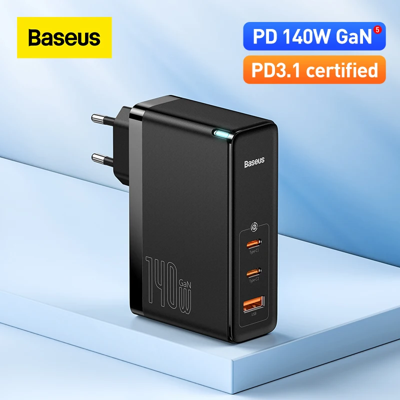 Baseus 140 Вт GaN5 зарядное устройство для телефона USB Type C быстрое зарядное устройство USB вилка Быстрая зарядка 4,0 3,0 для iPhone 14 13 12 Pro Max Xiaomi Macbook
Baseus 140 Вт GaN5 зарядное устройство для телефона USB Type C быстрое зарядное устройство USB вилка Быстрая зарядка 4,0 3,0 для iPhone 14 13 12 Pro Max Xiaomi Macbook