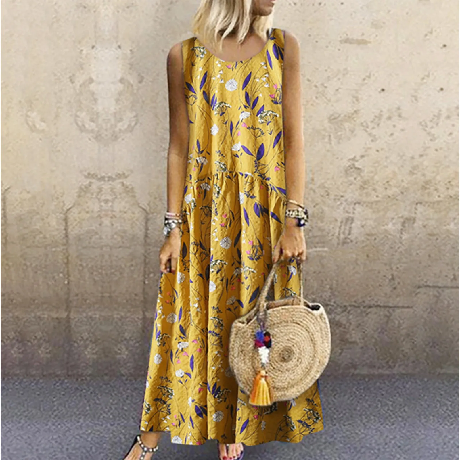 Женское длинное платье с цветочным принтом, повседневное и вечерние чное Платье макси с коротким рукавом, лето 2022 
Женское длинное платье с цветочным принтом, повседневное и вечерние чное Платье макси с коротким рукавом, лето 2022