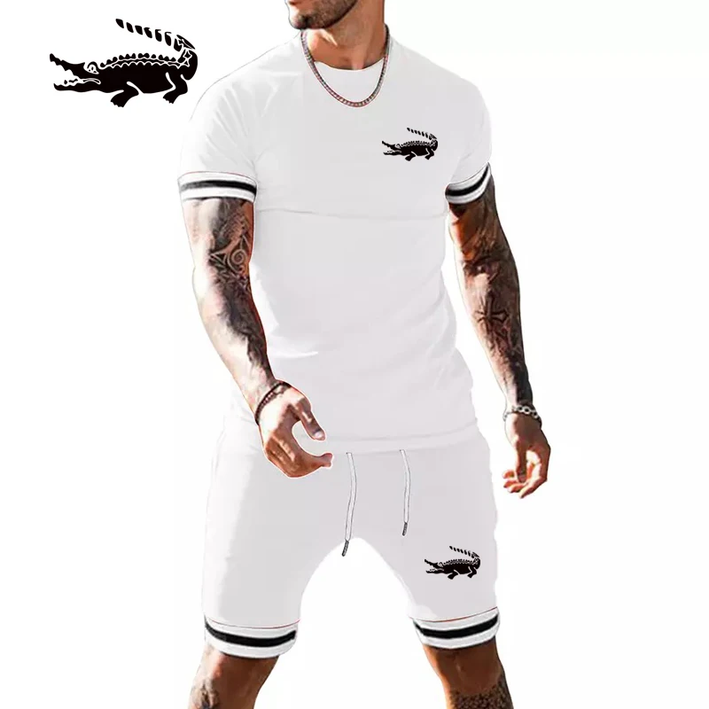 Crocodile 2022 Summer New Men's Casual Suits 3d Printed Men's Short Sleeve T-Shirt Plus Size T-Shirt Shorts Suit Beach Pants
Crocodile 2022 Summer New Men's Casual Suits 3d Printed Men's Short Sleeve T-Shirt Plus Size T-Shirt Shorts Suit Beach Pants