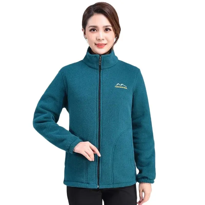 Middle-Aged And Elderly Womens Spring And Autumn Fleece Jacket Plus Velvet Thick Warm Sweater Loose Large Size Mothers Clothing
Middle-Aged And Elderly Womens Spring And Autumn Fleece Jacket Plus Velvet Thick Warm Sweater Loose Large Size Mothers Clothing