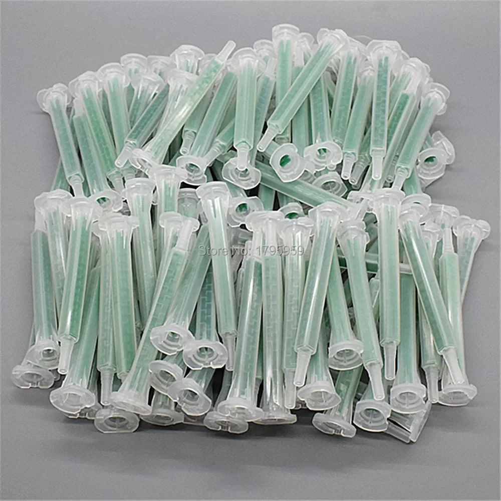 50pcs Resin AB Glue Static Mixer Mixing Tube Mixing Nozzle Syringe Set 83mm for Two Component Liquid Mixing Machine AB Glue Gun
50pcs Resin AB Glue Static Mixer Mixing Tube Mixing Nozzle Syringe Set 83mm for Two Component Liquid Mixing Machine AB Glue Gun