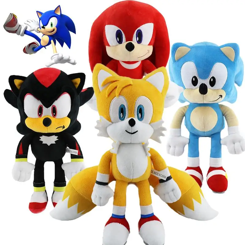 Новинка Kawaii Sonic плюшевая кукла Ежик майль проуэр НАК 30 см мягкие плюшевые игрушки мультфильм Аниме периферийные подарки для детей
Новинка Kawaii Sonic плюшевая кукла Ежик майль проуэр НАК 30 см мягкие плюшевые игрушки мультфильм Аниме периферийные подарки для детей