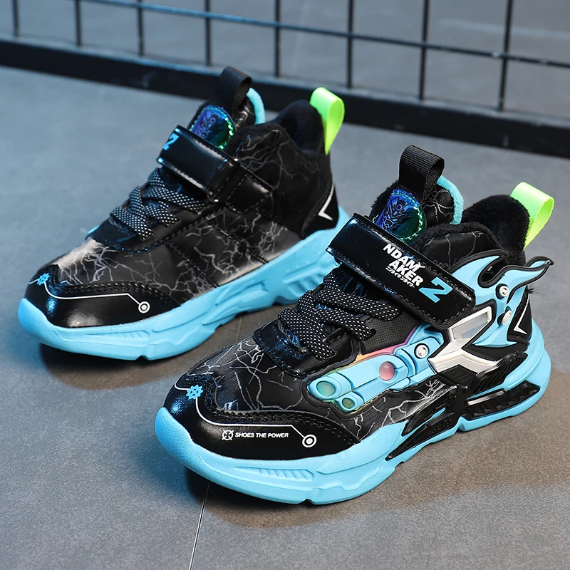 Hot Sale Children Boy Sport Shoes Designer Boys Brand Sneakers Outdoor Teenage Trainers Winter Warm Leather Kids Running Shoe
Hot Sale Children Boy Sport Shoes Designer Boys Brand Sneakers Outdoor Teenage Trainers Winter Warm Leather Kids Running Shoe