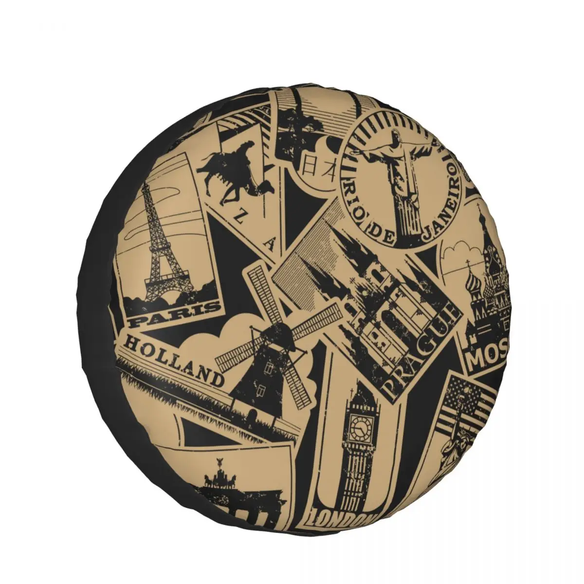 1pcs Universal Car Spare Tire Covers Case Auto Wheel Tires Vintage Landmarks Travel Labels Vehicle Tyre Waterproof Polyester Bag
1pcs Universal Car Spare Tire Covers Case Auto Wheel Tires Vintage Landmarks Travel Labels Vehicle Tyre Waterproof Polyester Bag