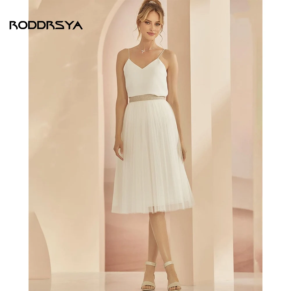 Simple A Line Short Wedding Dress Spaghetti Straps V Neck Knee Length Bridal Gown 2022 Tulle Vestidos De Novia Civil Custom Made
Simple A Line Short Wedding Dress Spaghetti Straps V Neck Knee Length Bridal Gown 2022 Tulle Vestidos De Novia Civil Custom Made